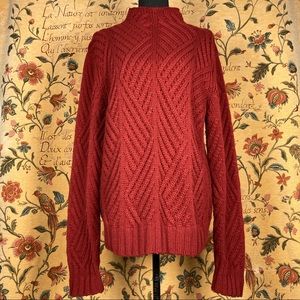 Hermes Chunky Cashmere & Silk Sweater * XL
